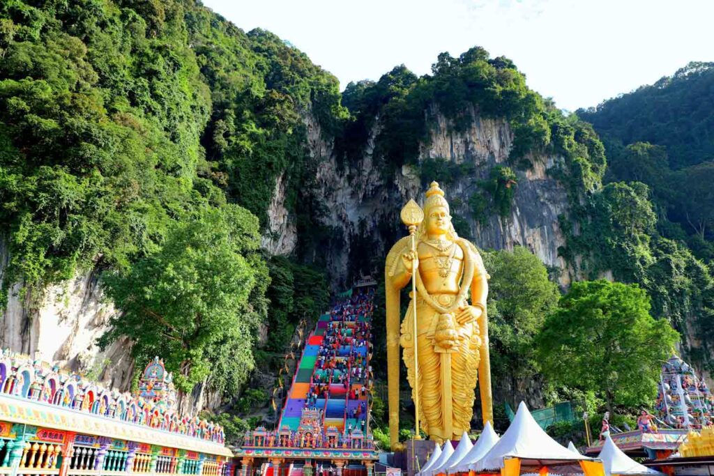 Visiting the Batu Caves is one of the best things to do in Kuala Lumpur, Malaysia