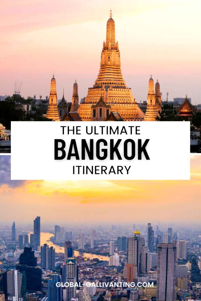 The ultimate Bangkok itinerary pin