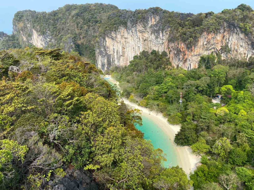 Hong Islands beach viewpoint