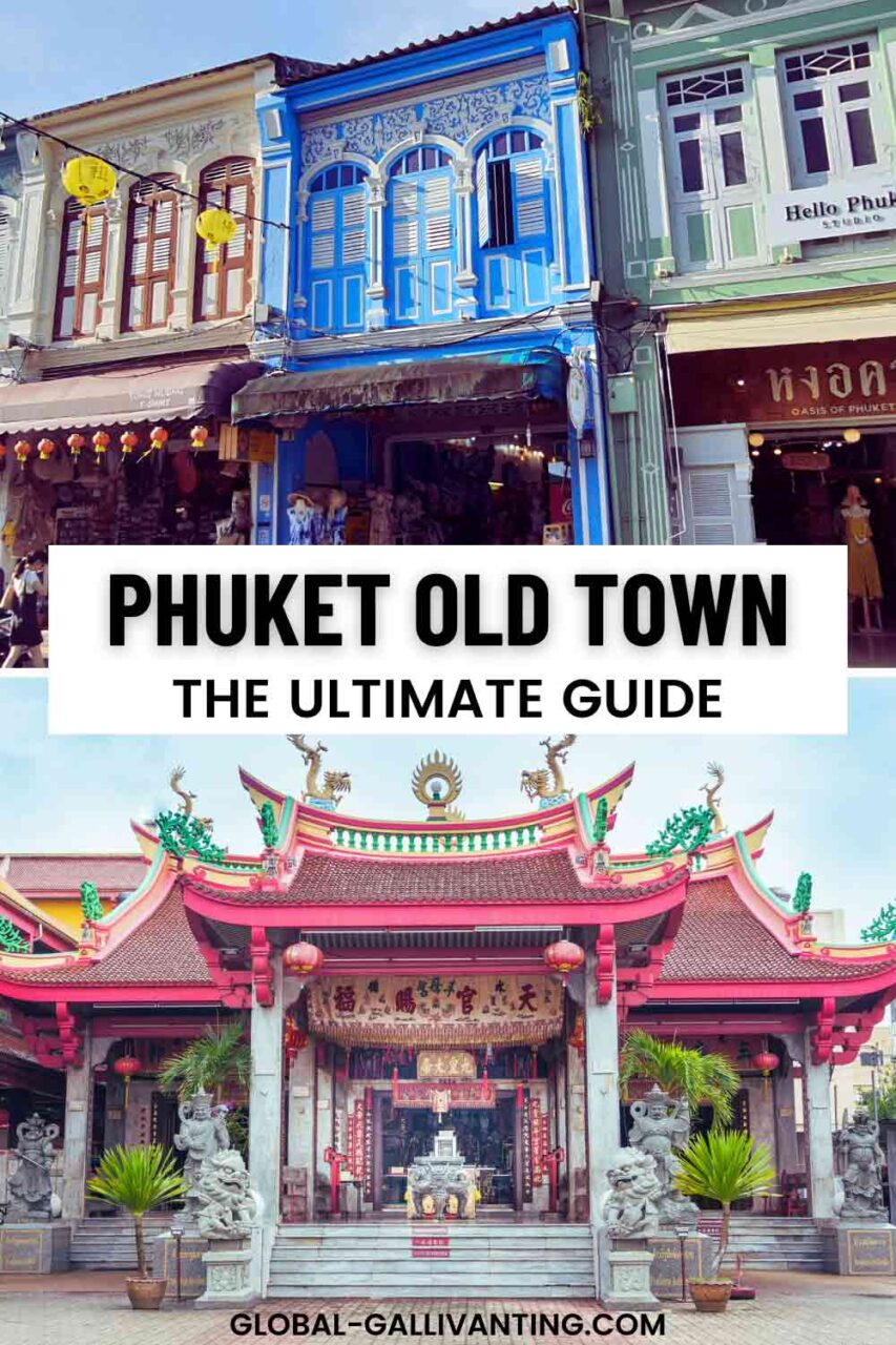 guide to old phuket town pin