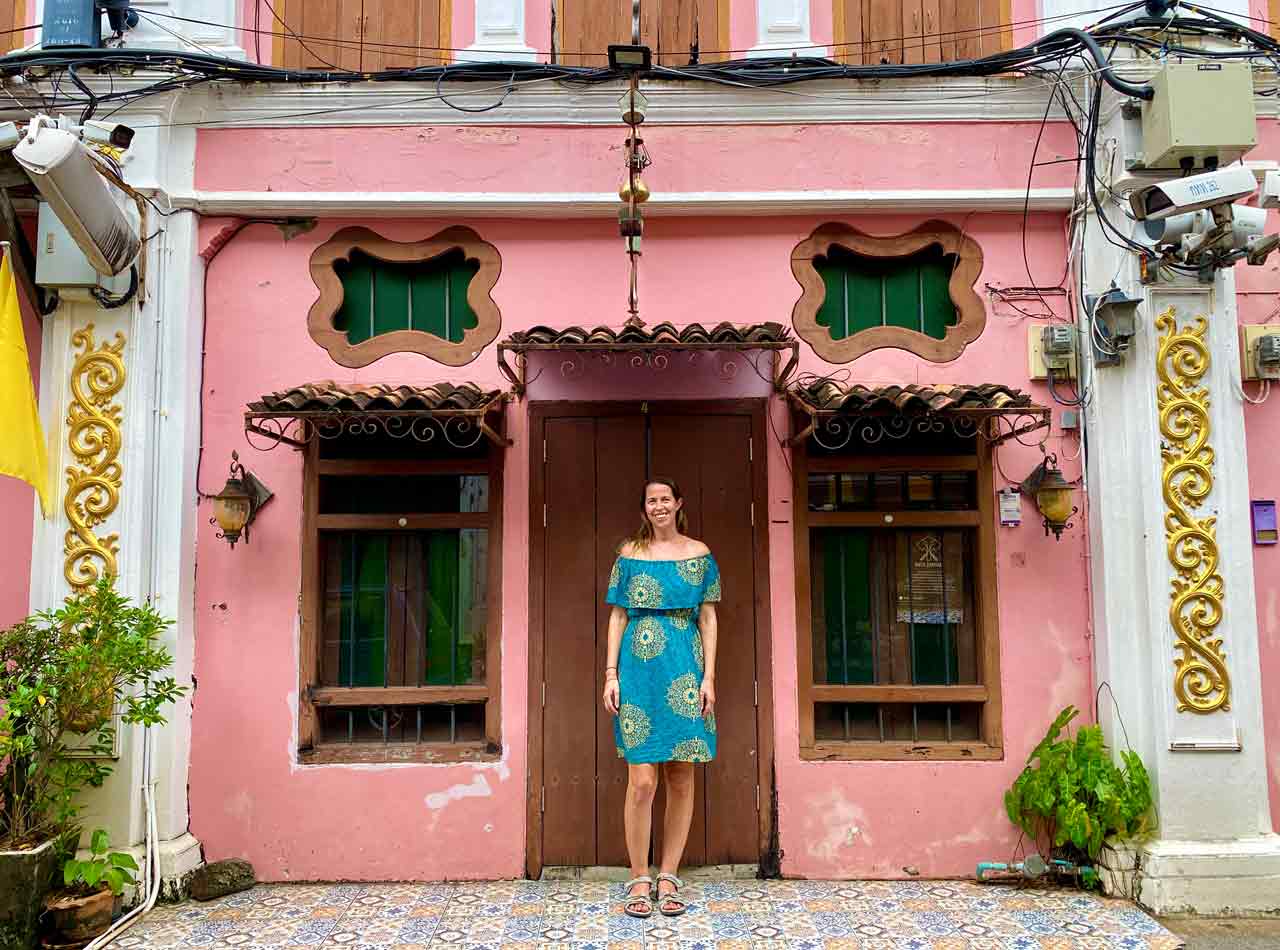 anna at soi ronamee in Phuket old town