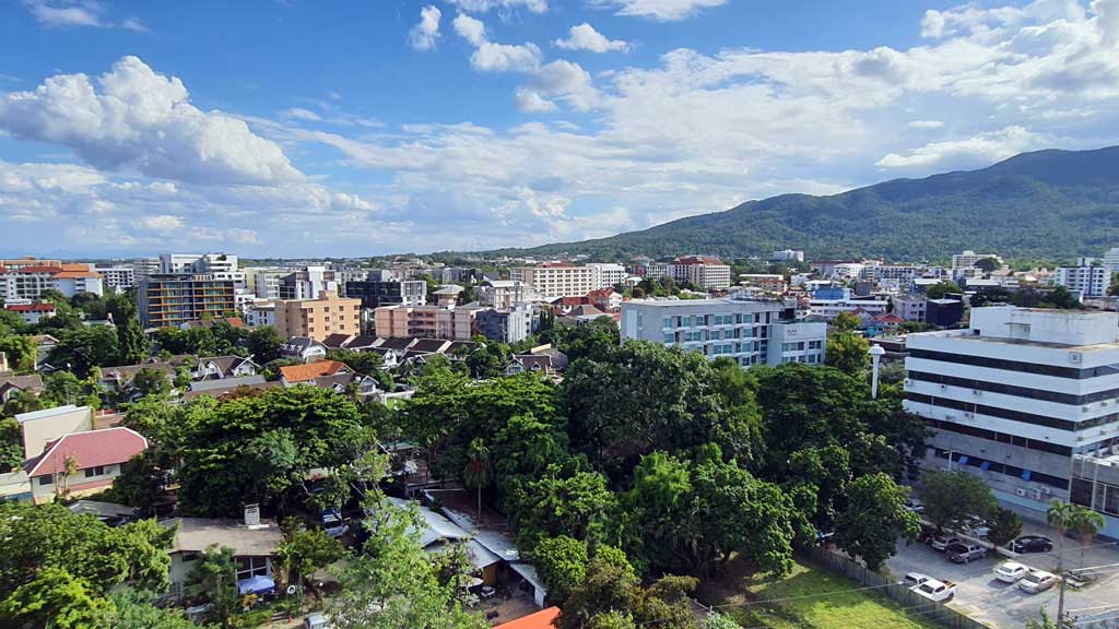 View over Chiang Mai, Thailand