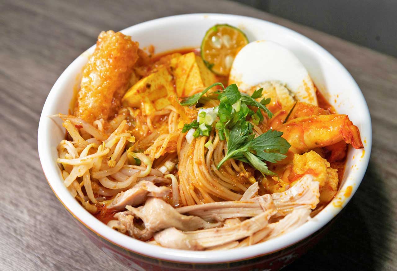 curry laksa malaysian food