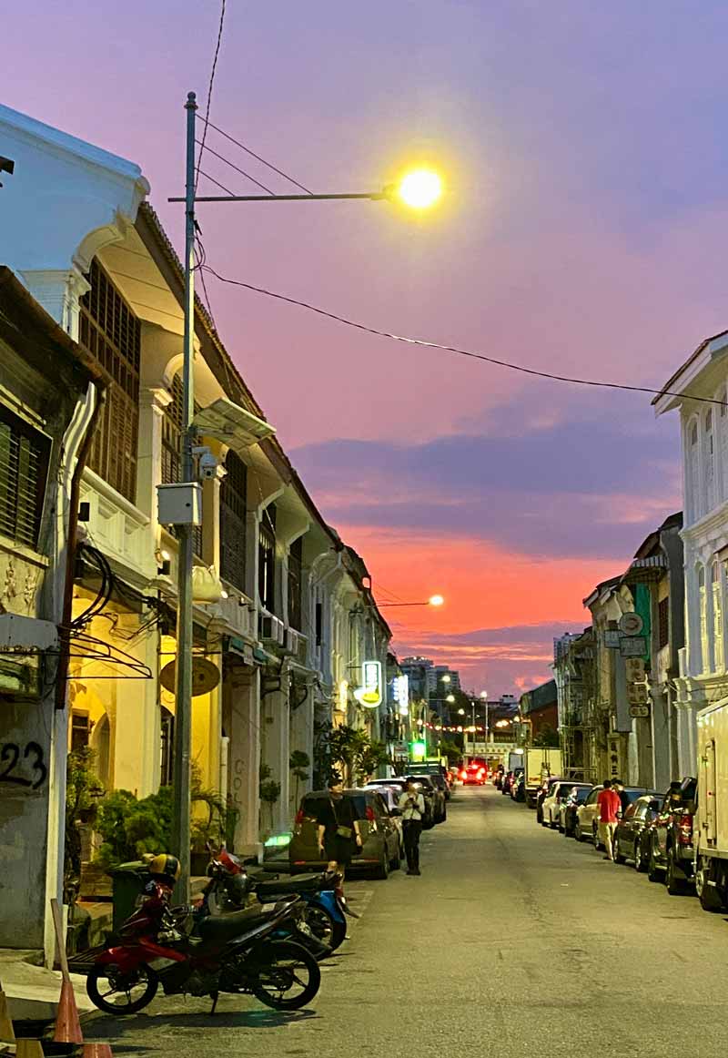 Georgetown sunset, Penang