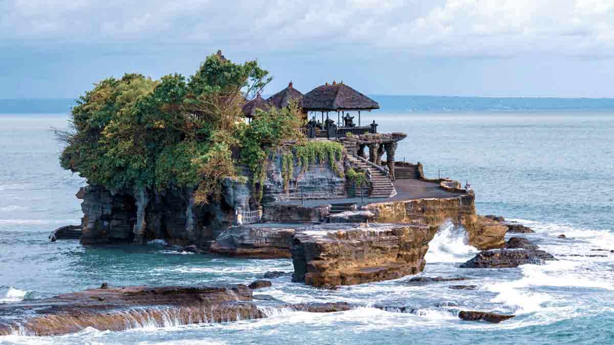 Tanah Lot temple in Bali