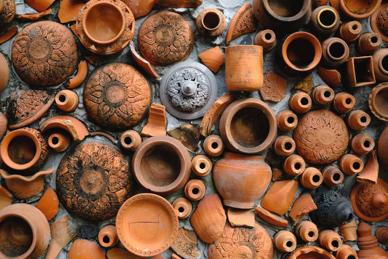 Koh Kret's famous pottery
