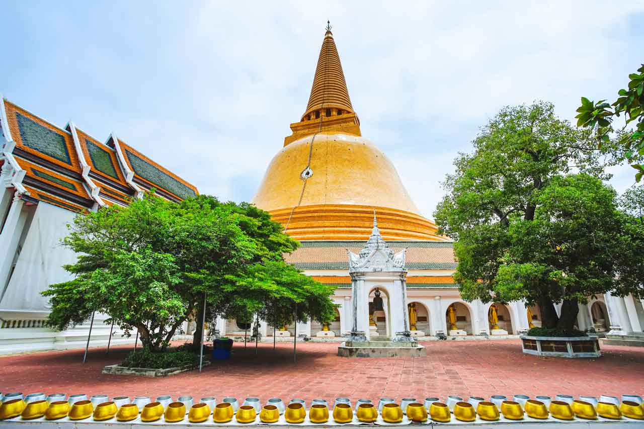 Phra Pathom chedi in Nakhon Pathom