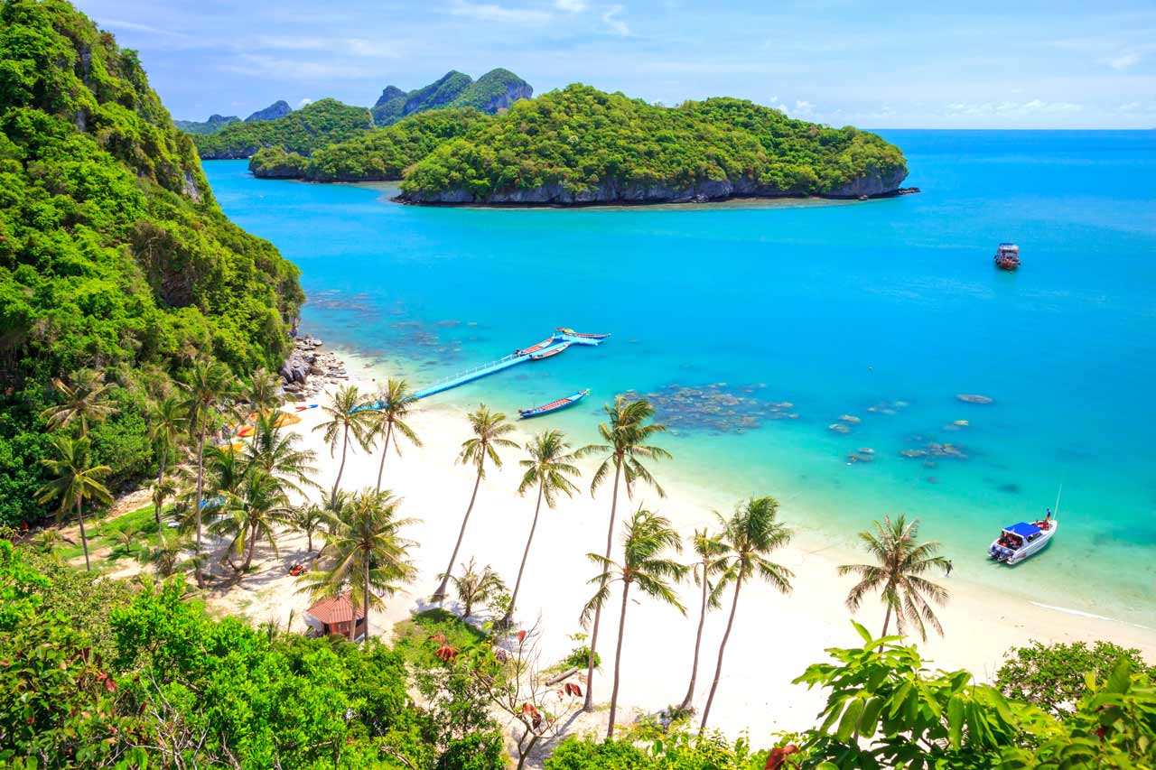 ang thong marine park near koh samui