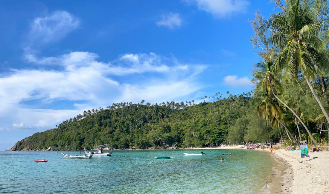 Haad Salad beach Koh Phangan Thailand