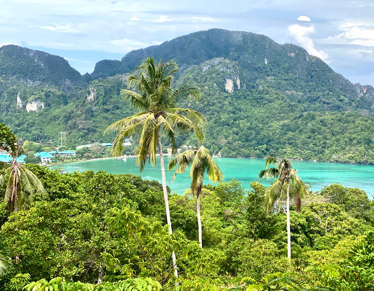 phi phi island tropical nature views