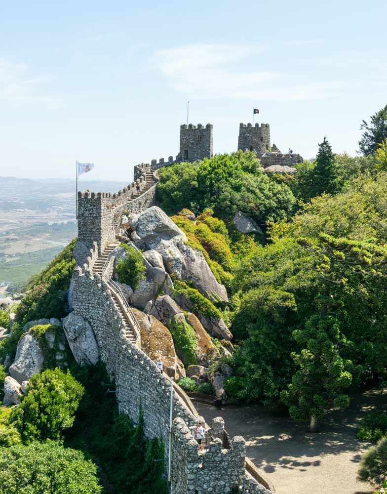 castelo dos mouros moorish castle sintra