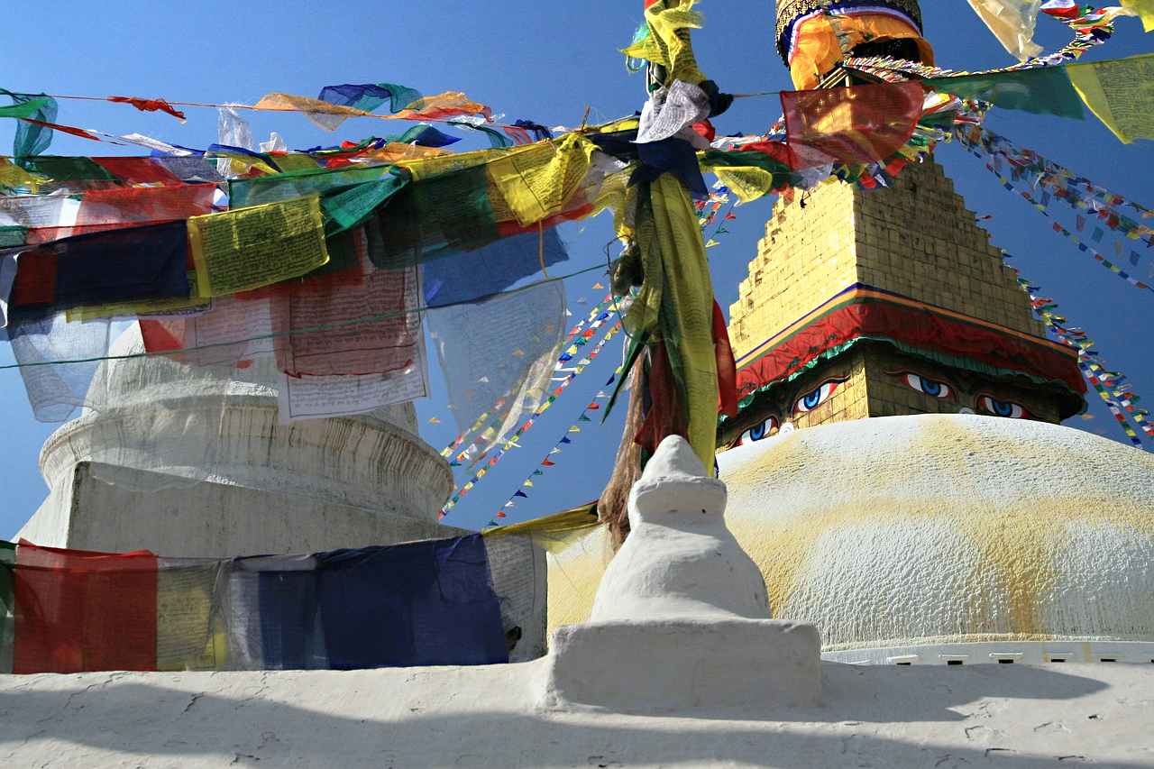 Prayer flags in Nepal