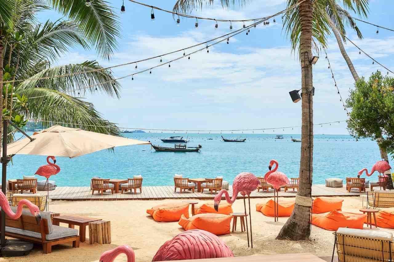 Flamingo beach bar, Cape Panwa, Phuket