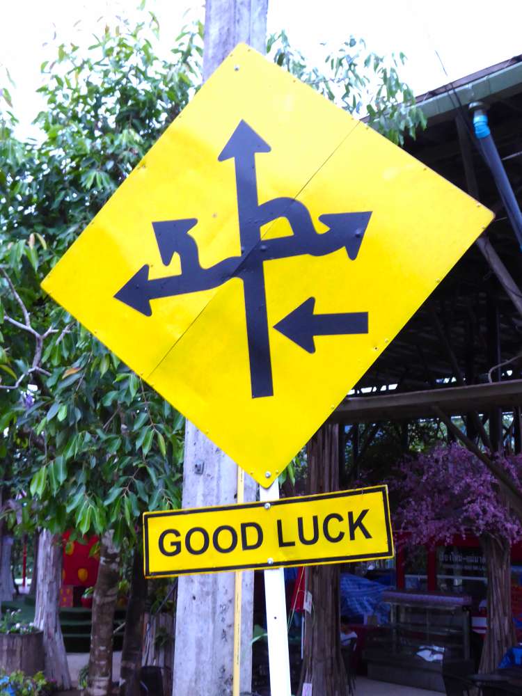 good luck sign pai