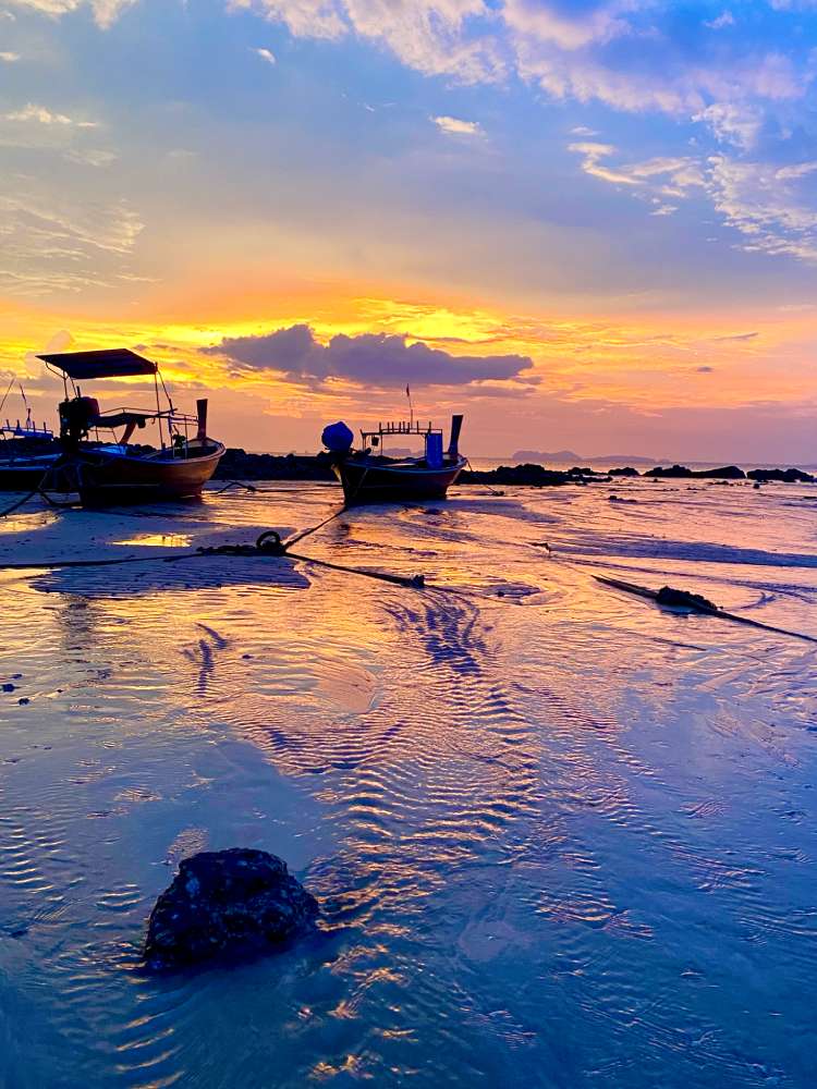 koh lanta sunset