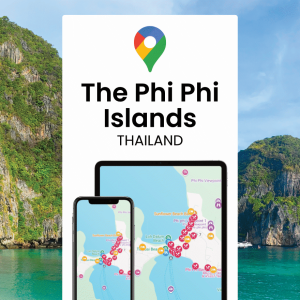 Global Gallivanting Phi Phi Islands map