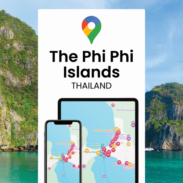 Phi Map Phi Phi Islands Google Map