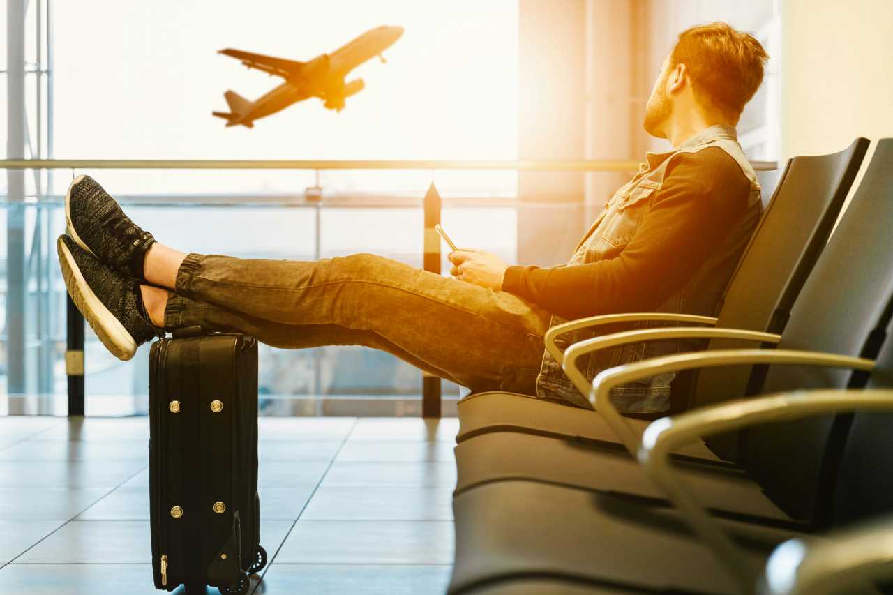 sala de espera del aeropuerto